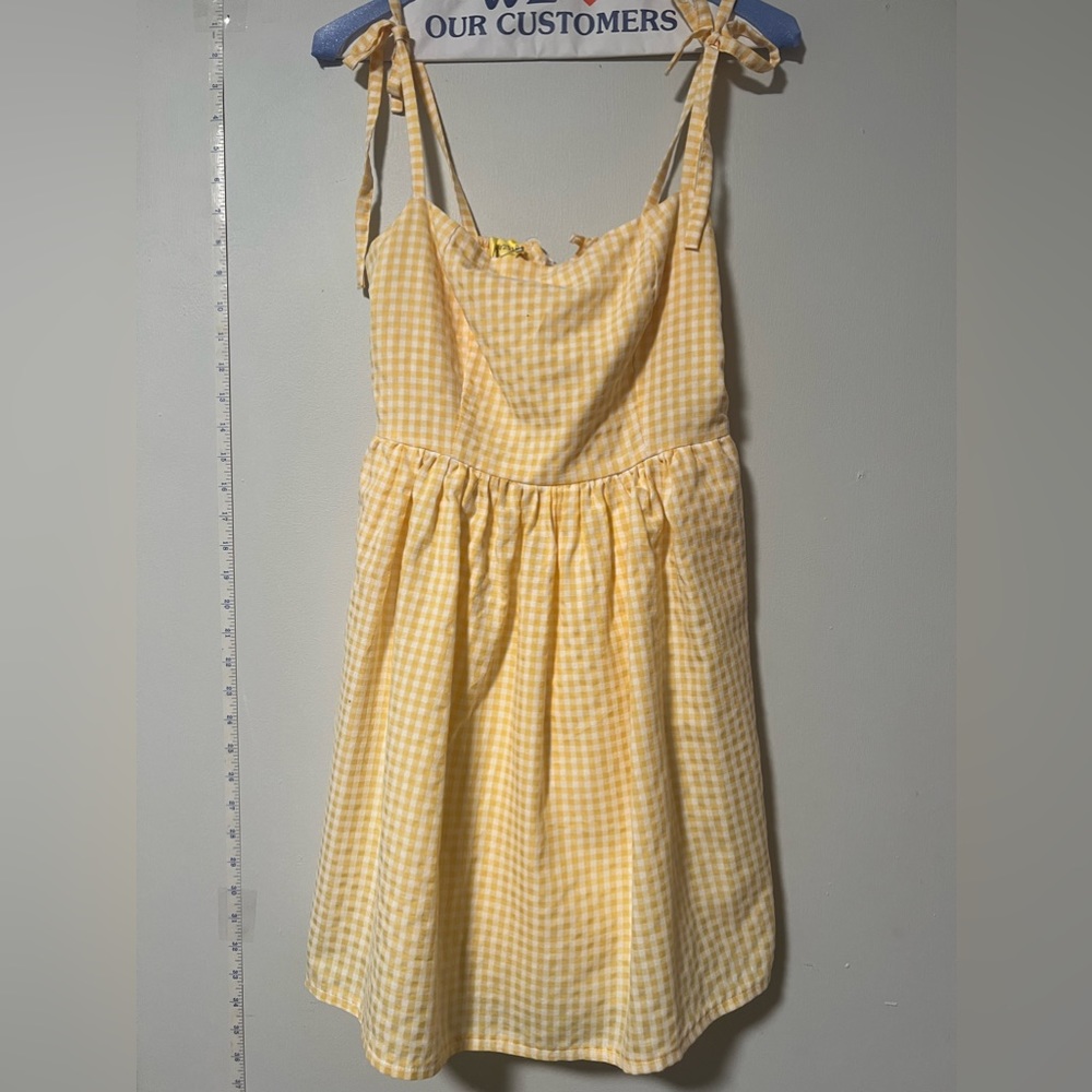 Yellow Gingham Sun/Jumper
